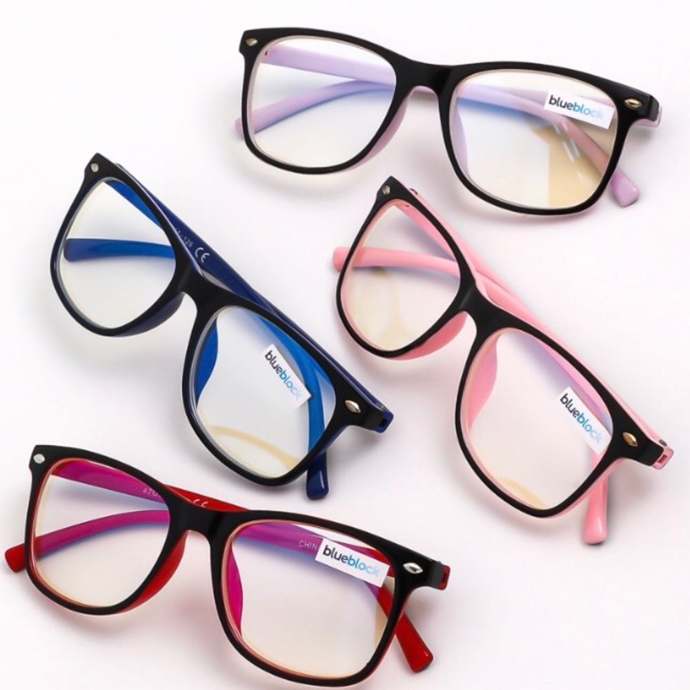 Kids blue light protective glasses. Fit 3-8 years